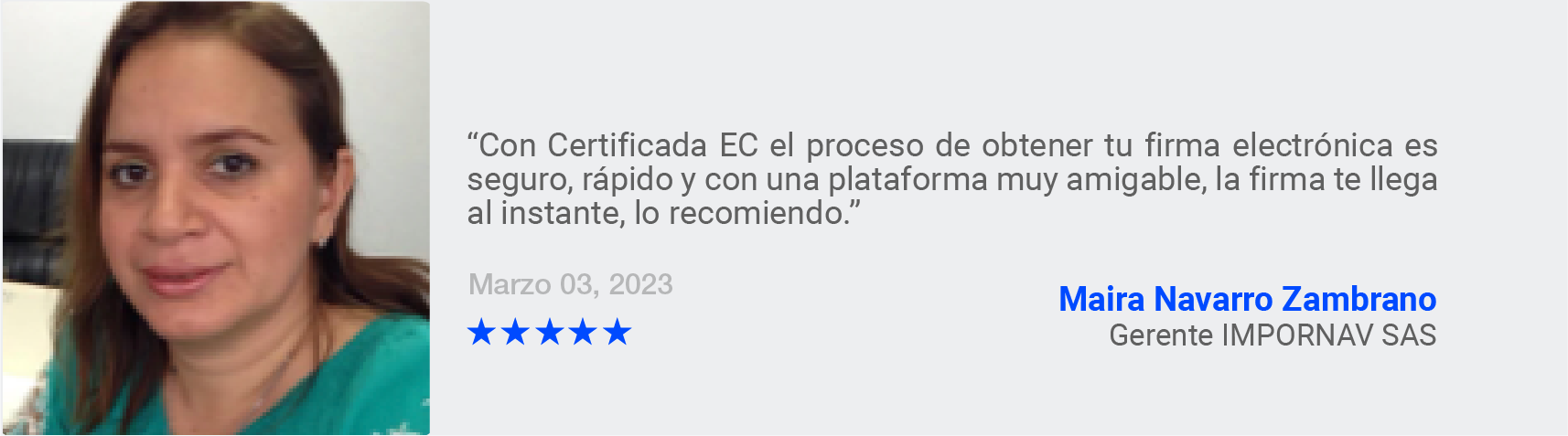 Testimonio 1