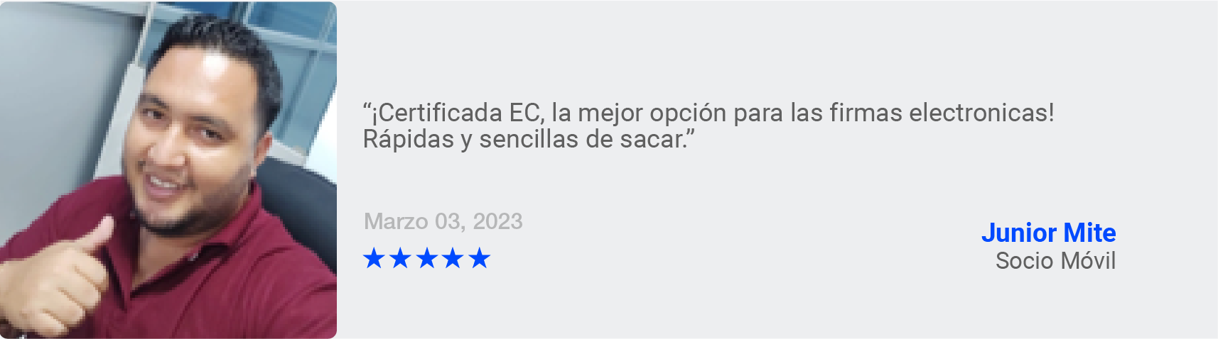 Testimonio 3